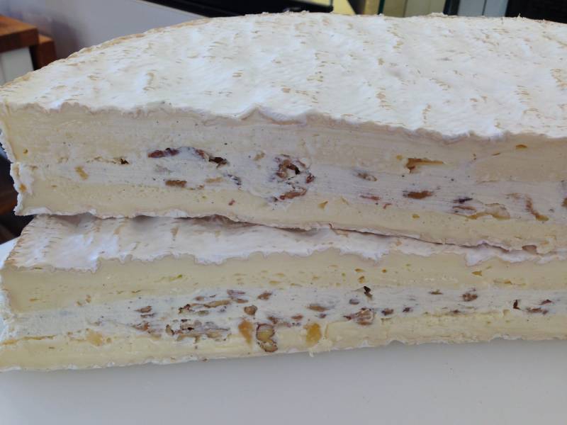 tranche fromage fait maison Brie d'Automne Montpellier