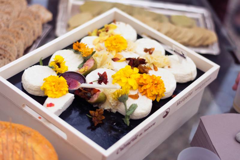 Plateau de fromages de chèvre fermier Montpellier