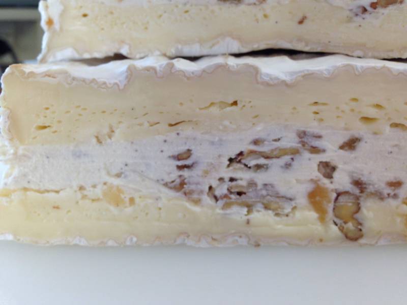 création recette fromage fourré poires noix